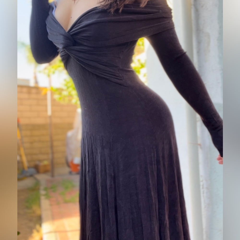 Black midi Susanroselli/vijack dress
